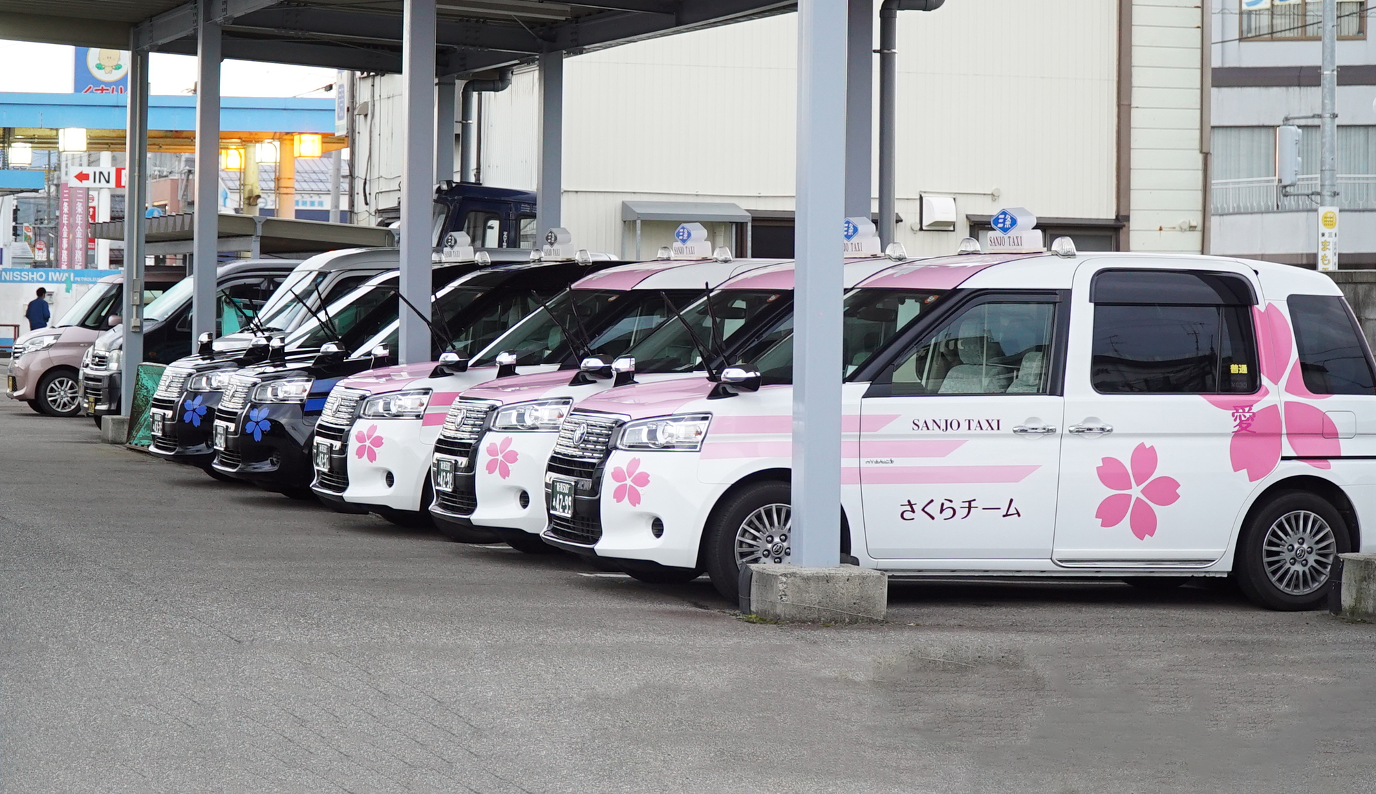 マルソーグループの強み　旅客自動車運送事業（タクシー業）
